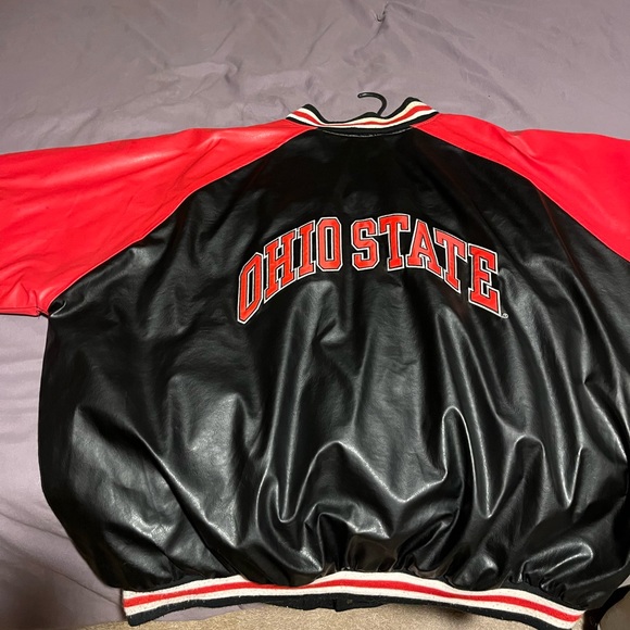 Ohio State jacket;good condition;SIZE XXXL has few small tares near wrist areas - Picture 2 of 14